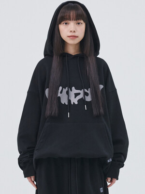 TS LOGO HOODIE (BLACK)