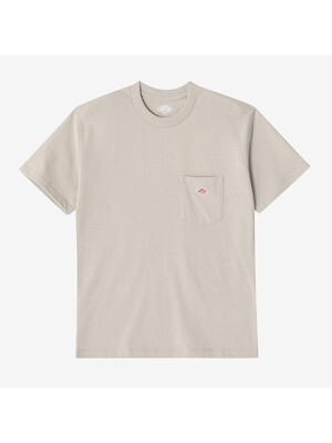 [본사정품] 단톤 여성 포켓 티셔츠 (BEG)(ADTF2410197-BEG)