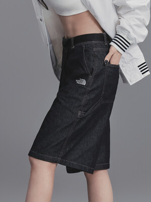 NS6NQ50J 화이트라벨 카펜터 버뮤다 쇼츠_DARK GRAY