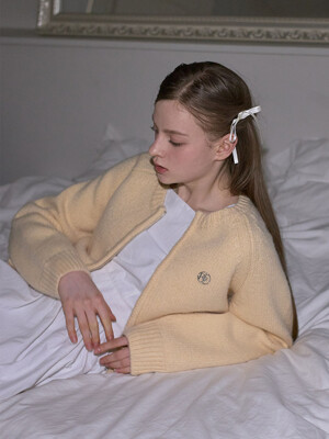 Two-way Knit Cardigan [Butter]