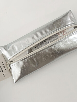 Rong) Romantic Pouch_Silver