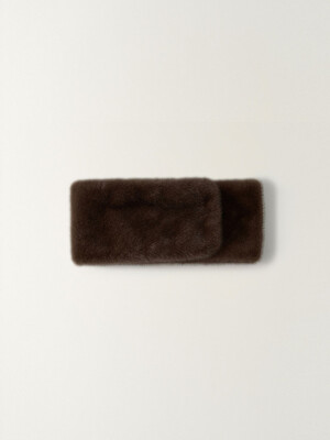 Moi fur scarf (Brown)
