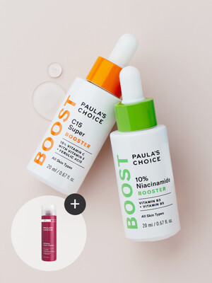 [미백세트](+클렌저 증정) 10% 나이아신아마이드 20ml + C15 슈퍼 부스터 앰플 20ml