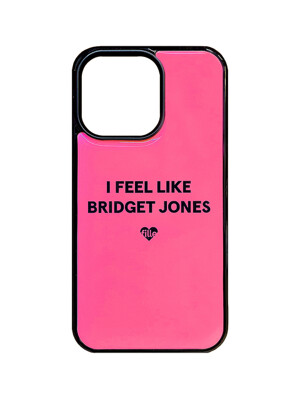에폭시 I Feel Like iPhone Case - Hot Pink
