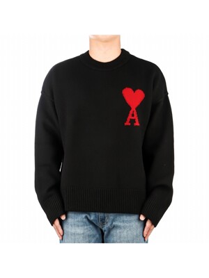 25SS (BFUKS006 018 009) 남성 하트로고 니트