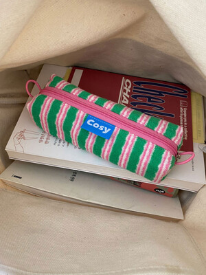 PEACH PENNY PENCIL POUCH