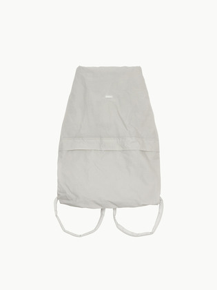 아모멘토]SHEER RIPSTOP DRAWSTRING BACKPACK (GREY)