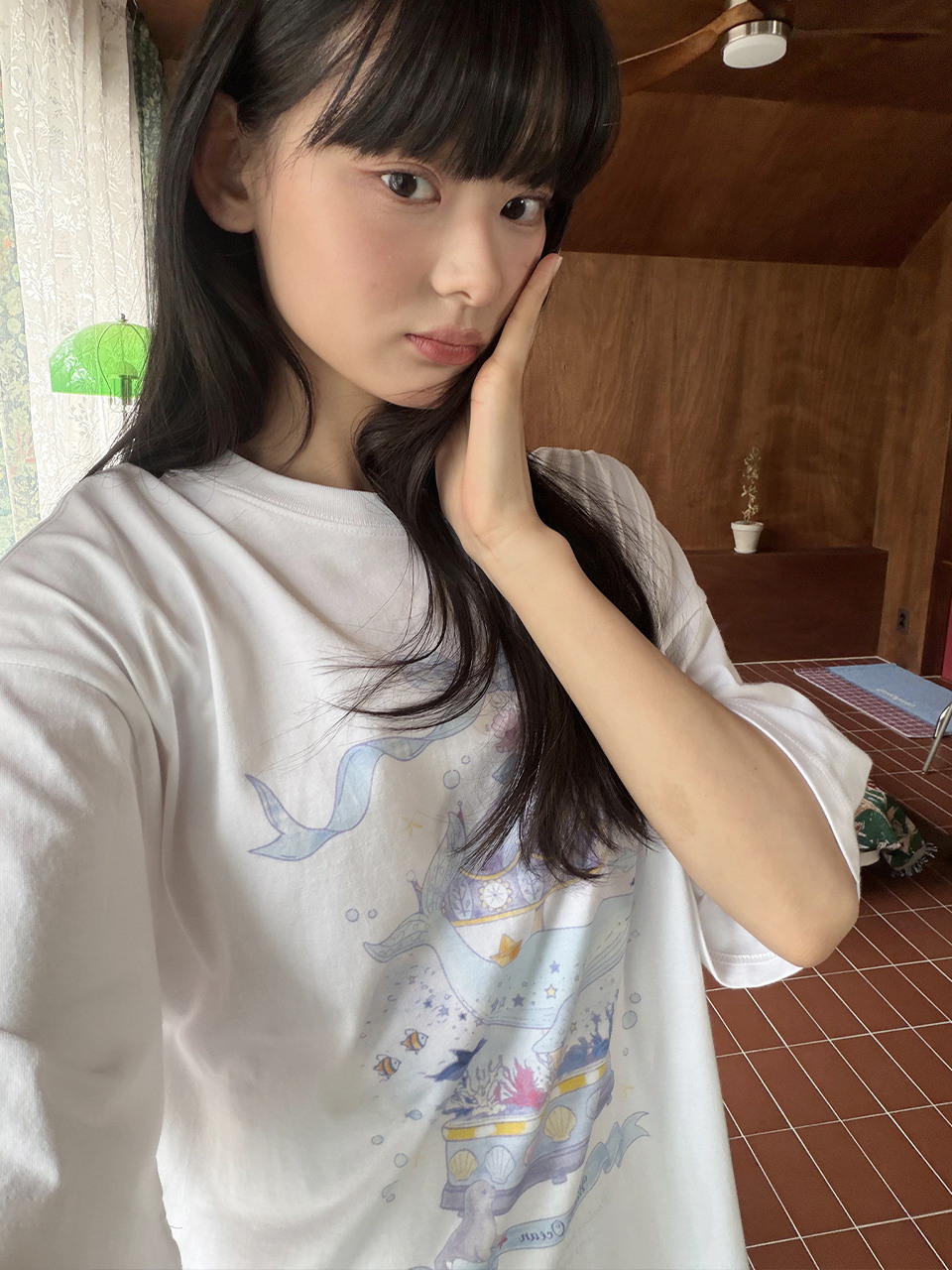 Футболка DTP Ribbon Whale White