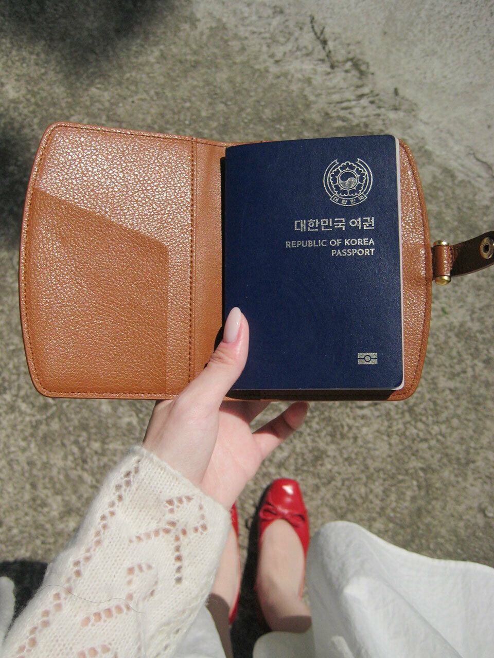 [Выбор Ёну] PURETE PASSPORT WALLET_3Colors