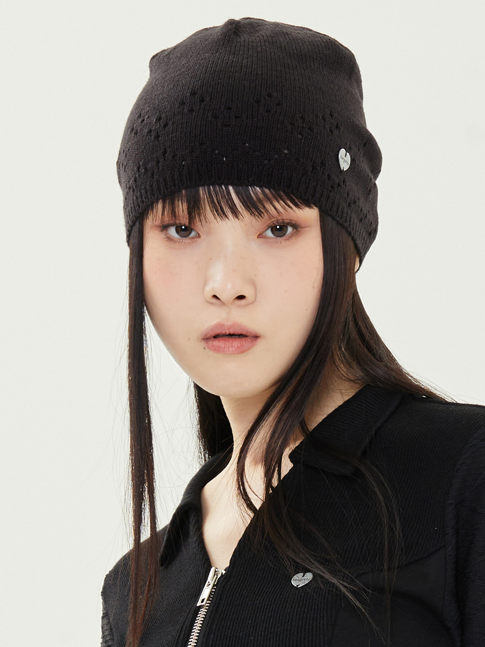 ★関税込★TARGETTO SEOUL★TARGETTO SCASI WEAVING BEANIE★ 타게토]SCASI WEAVING BEANIE_BLACK