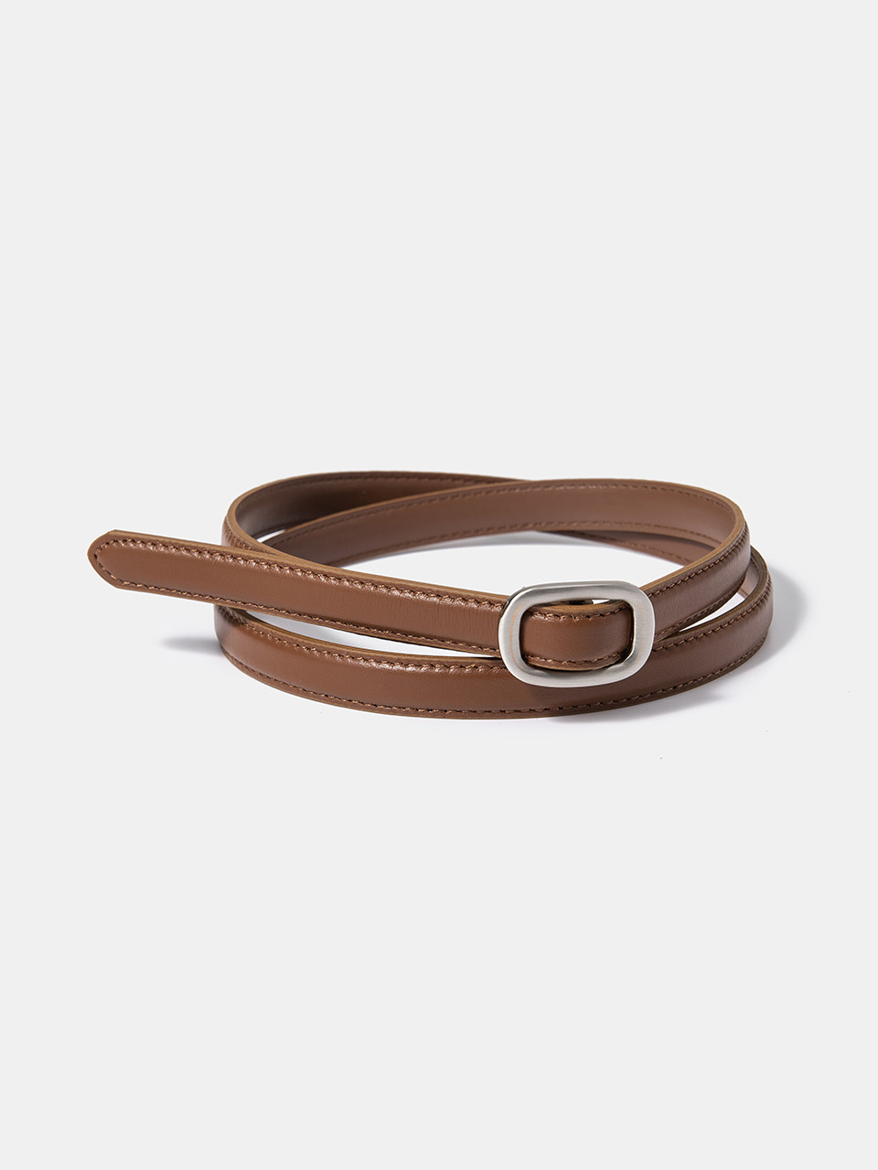 (W) simple облегающий belt (T008_tan)