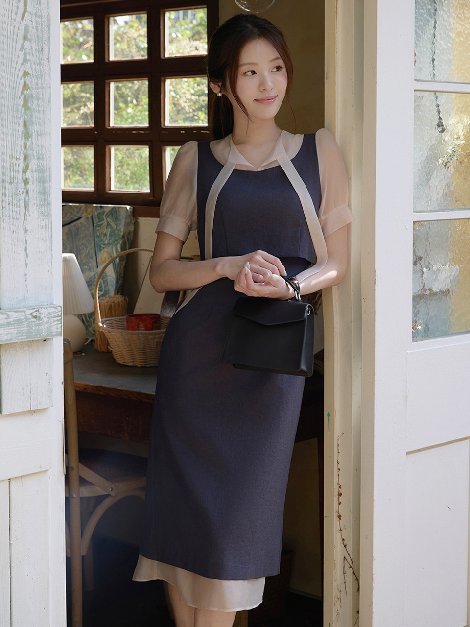 Asla layered dress