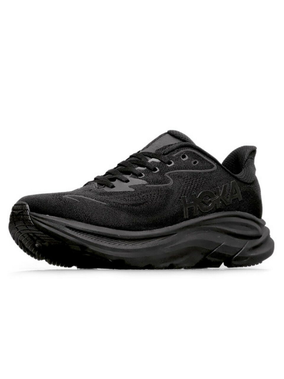 Hoka мужские беговые кроссовки M Clifton 10 Wide Black 1162032-BBLC