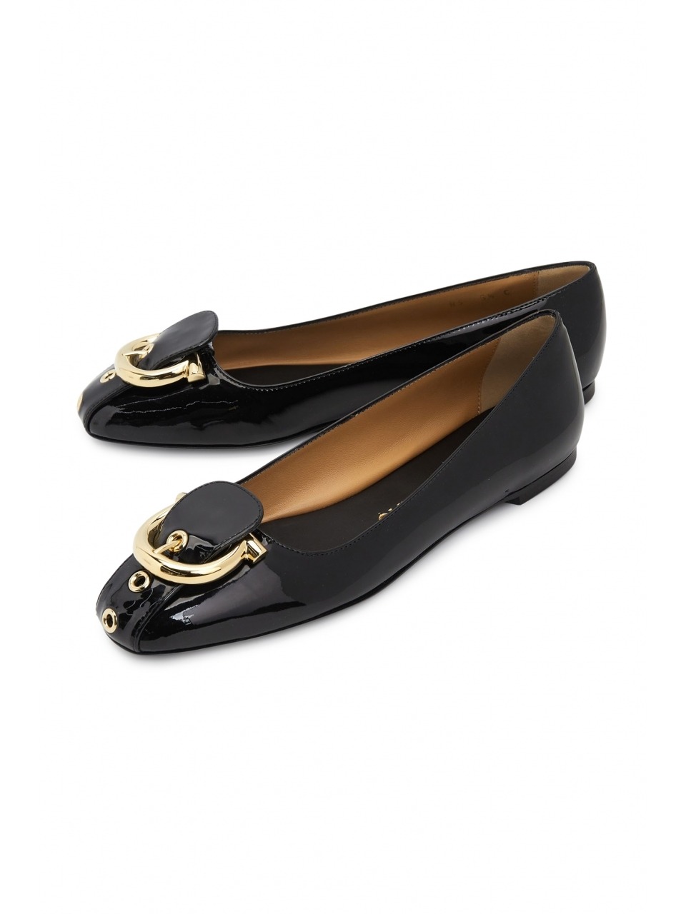 Женские балетки FERRAGAMO Oxide 01K989 0790098 (полнота C)