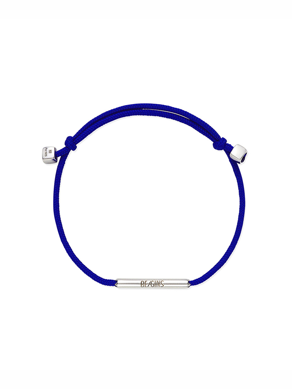 LA LIGNE SINGLE STRING BRACELET BLUE