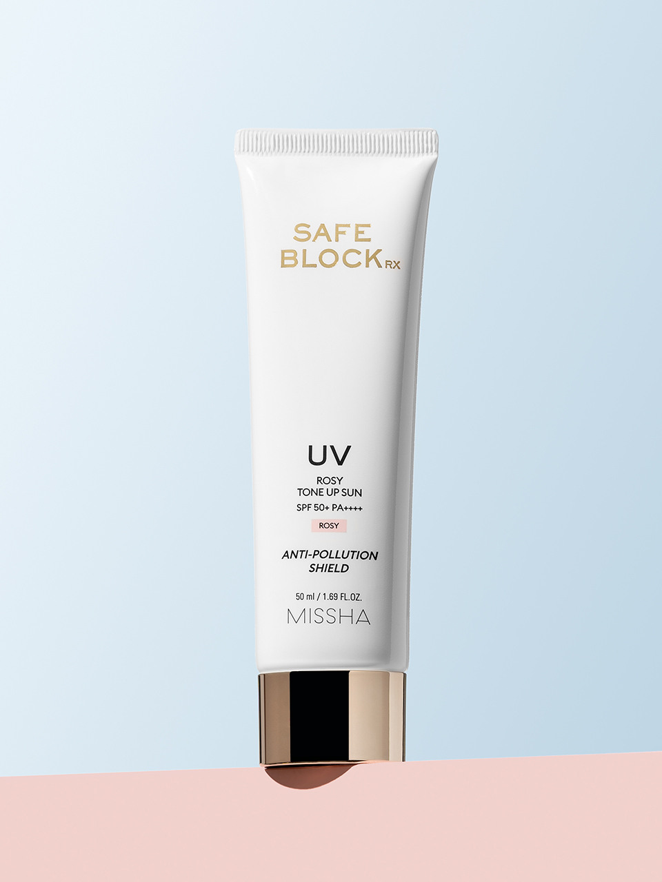 Missha Safe Block RX розовый тонирующий санскрин SPF50+/PA++++ 50ml