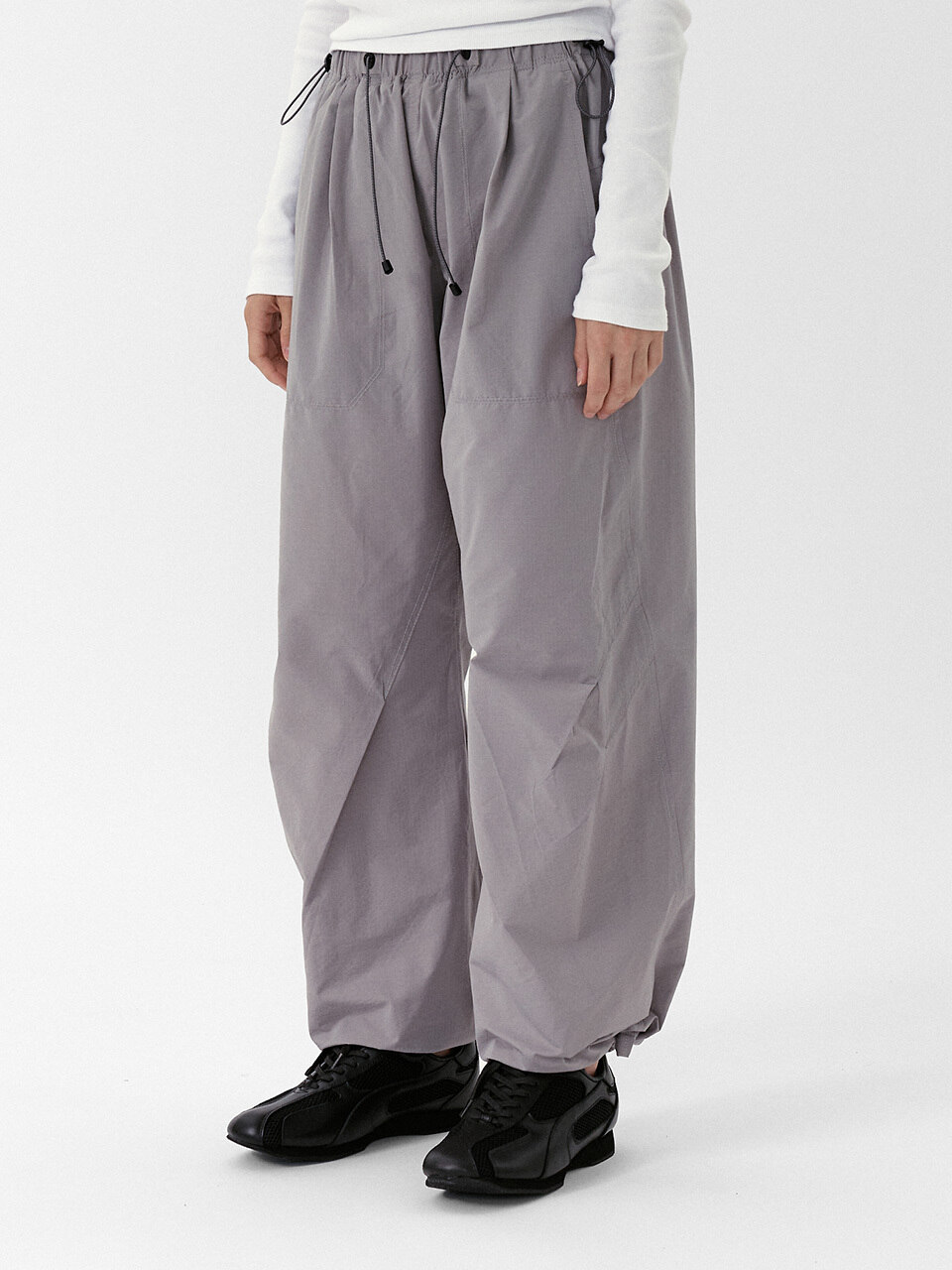 Брюки UNISEX на завязках Light Gray