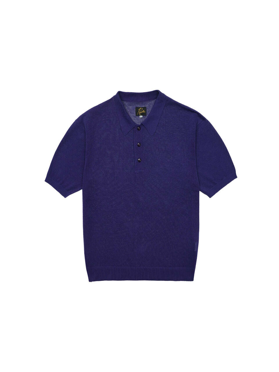 Needles поло с коротким рукавом из трикотажа MR326-Purple