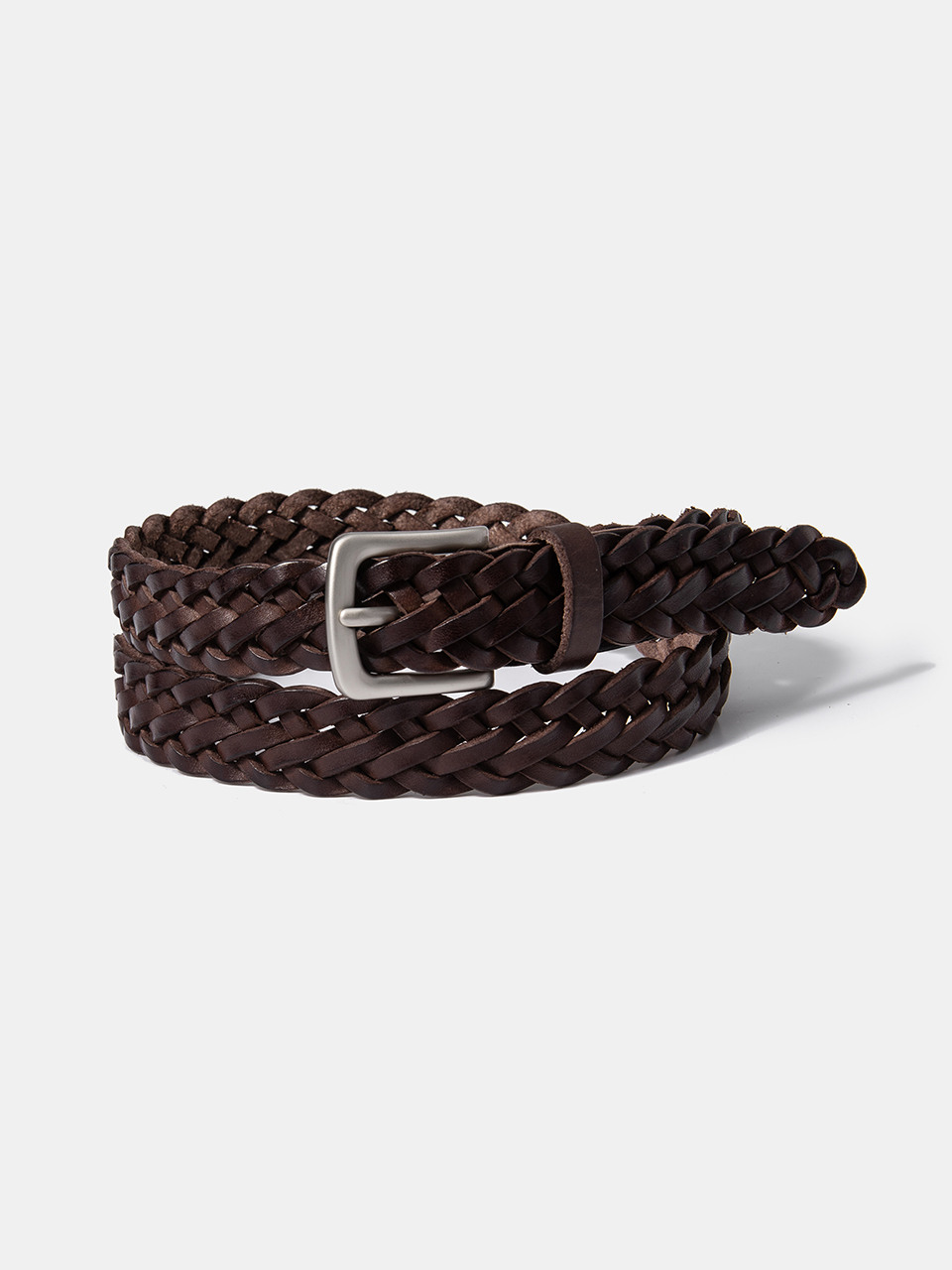 mesh square belt (T007_brown)