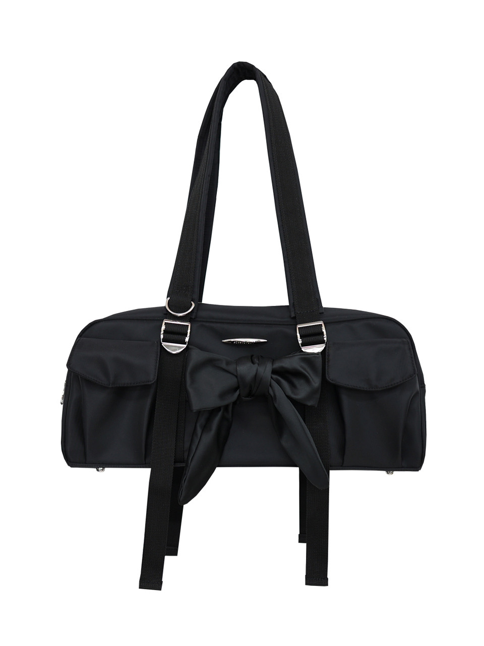 【SIWEOL107】bow pottie bag MUSINSA | SIWEOL107 [Vegan Nubuck] bow pottie bag (gray)
