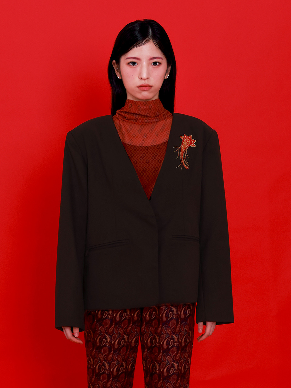 unisex oversized blazer