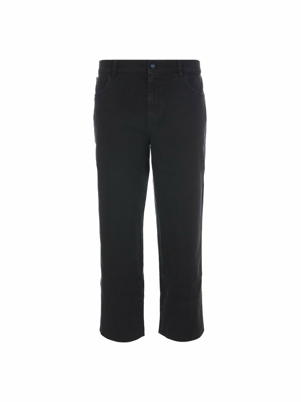 Прямые хлопковые брюки Kiton KNT UPKN039 K0703D 04 Black