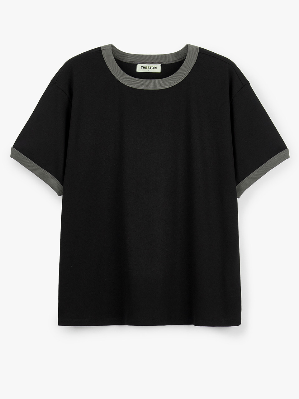 Coor Ringer Short Sleeve T-Shirt чёрная