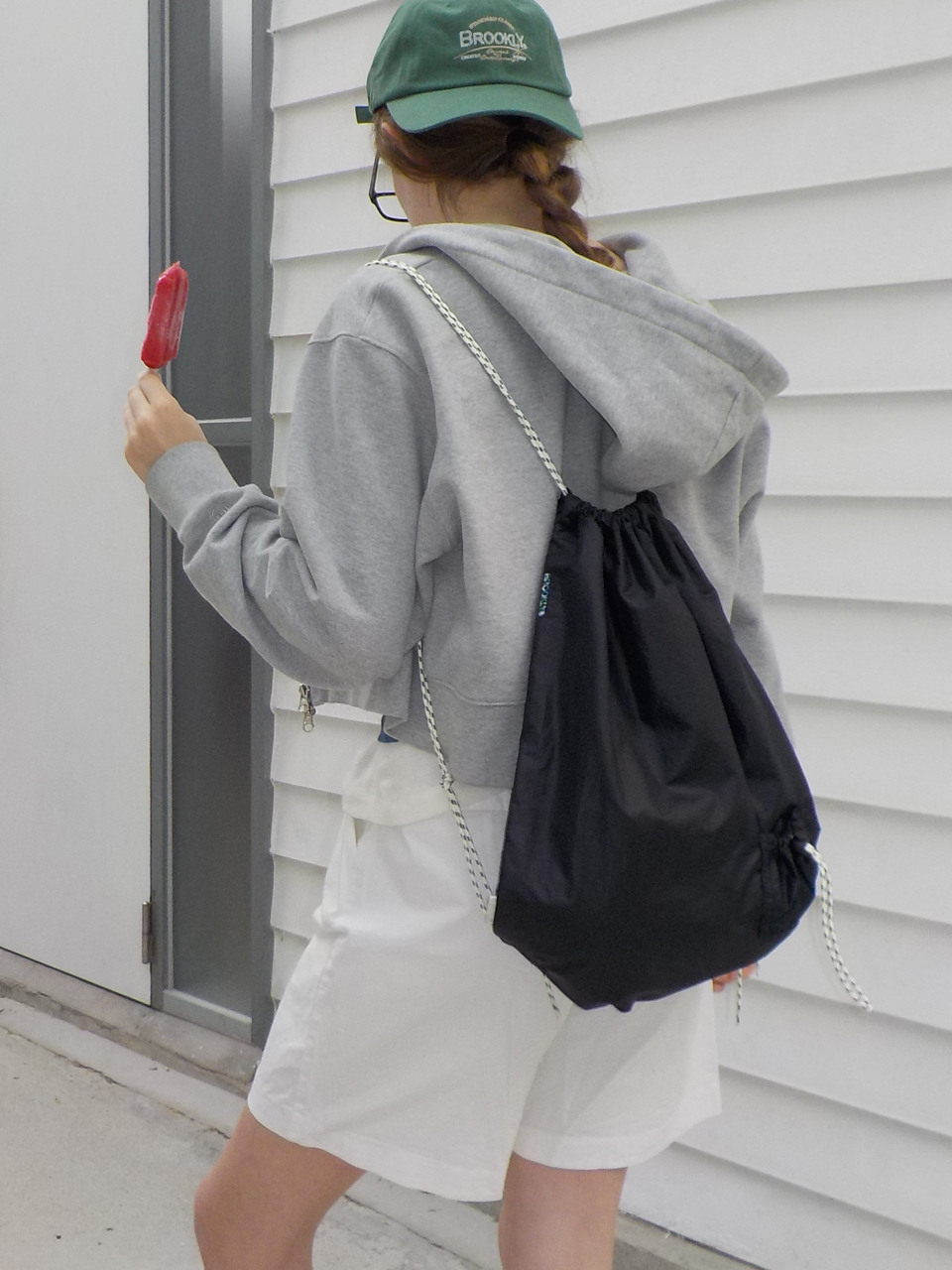 Drawstring Gym Sack (черный)