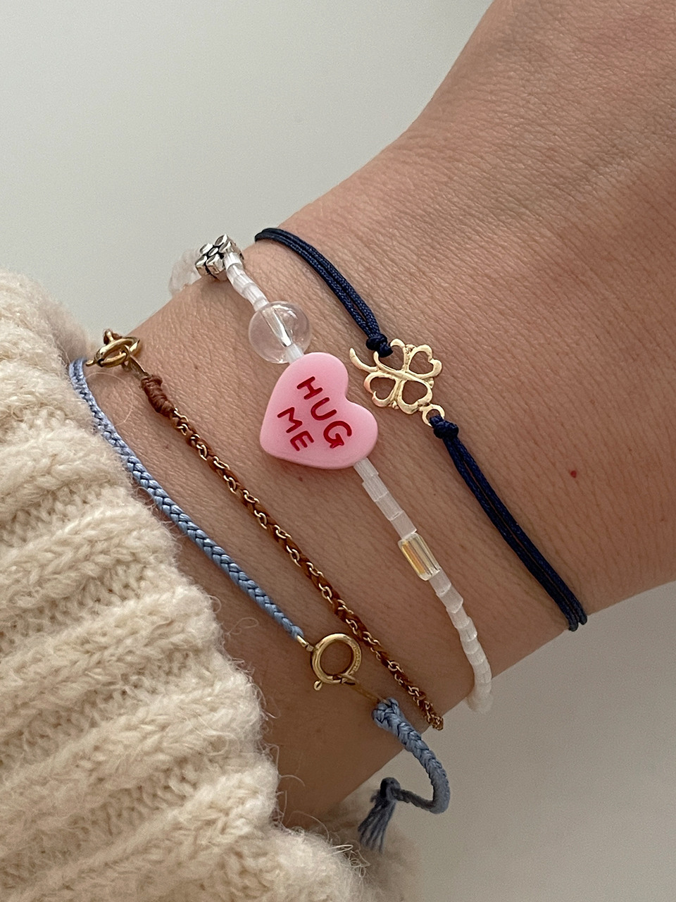 Lucky & Hug Me Bracelet_BR352