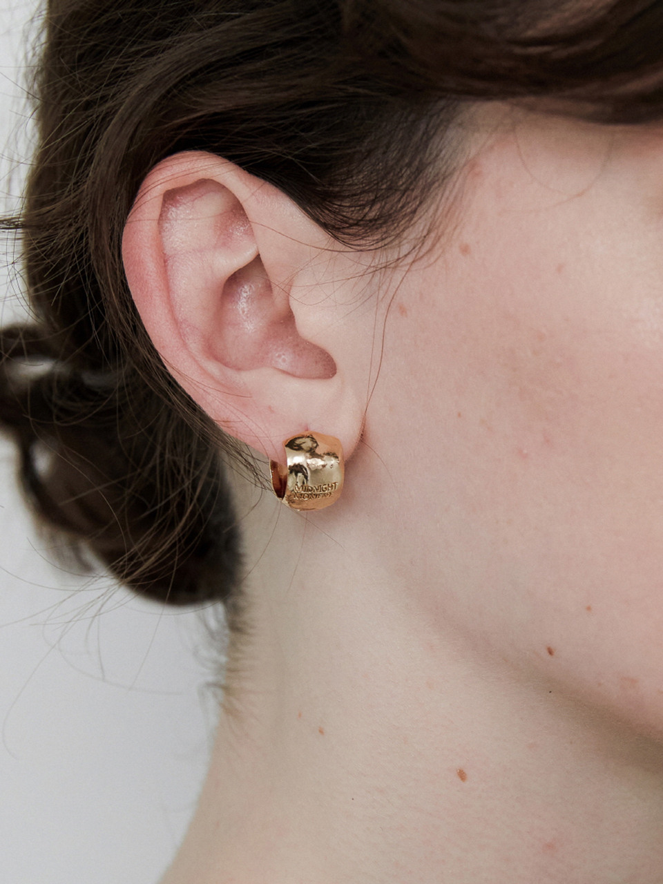 bumpy onetouch earring_2color