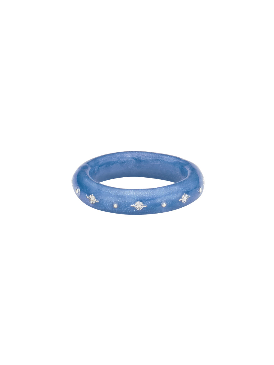 dazzling sky ring-blue