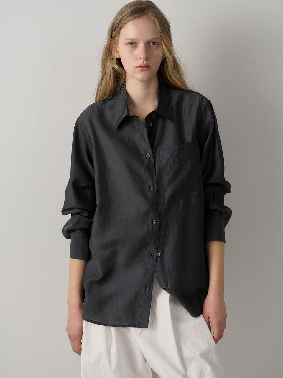 Рубашка soft breeze_blue charcoal