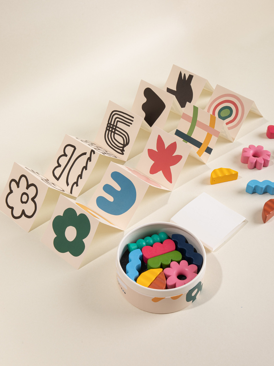 Finger Garden Crayon 8 Colors