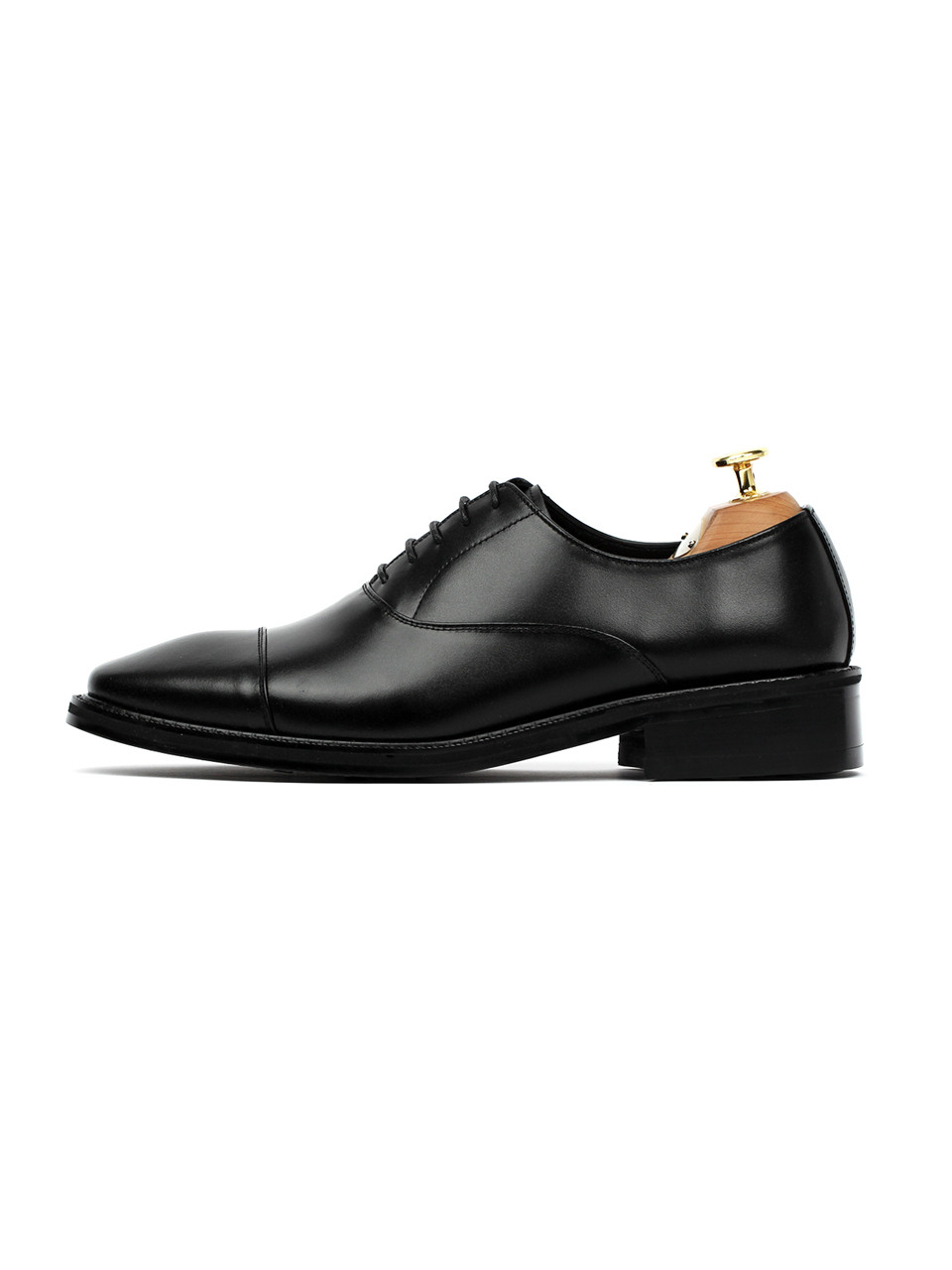 Кожаные оксфорды CU602 Lowen [black fg]