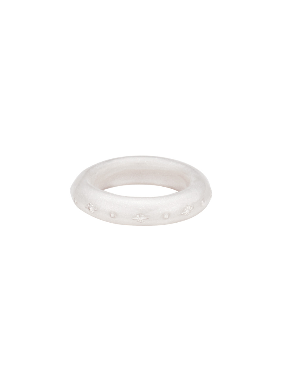 dazzling sky ring-белый