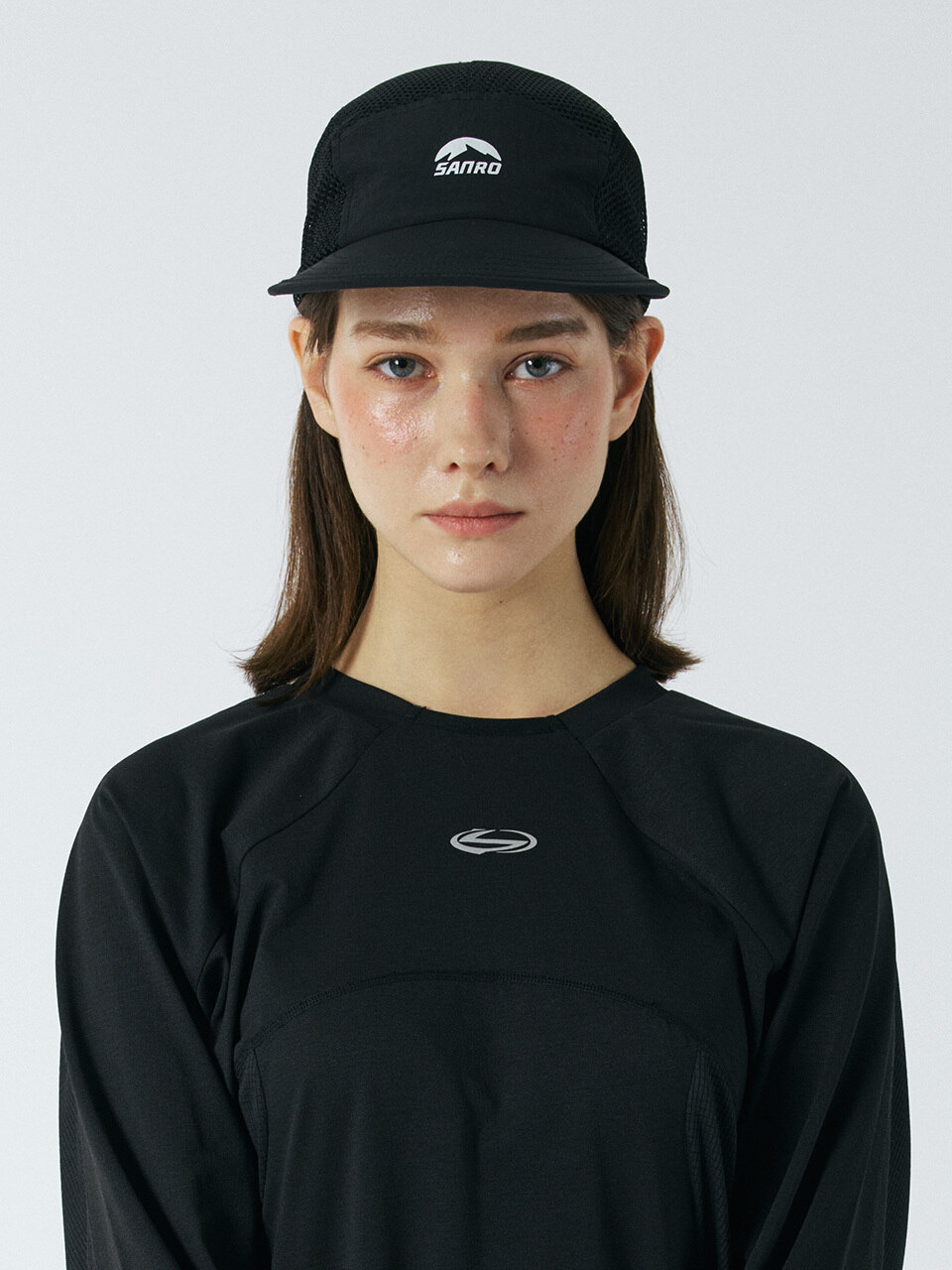 Беговая кепка Top Mesh BLACK