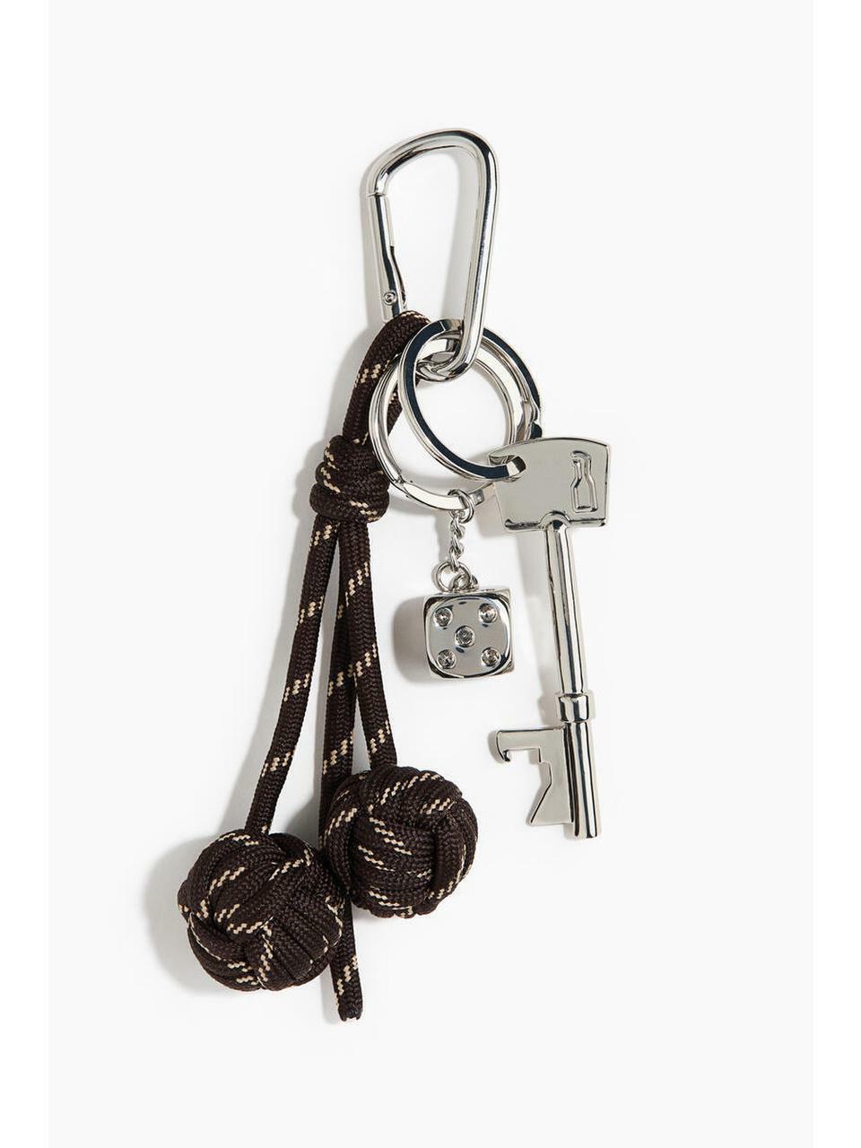 Брелок для сумки Brown/Silver 1331425001