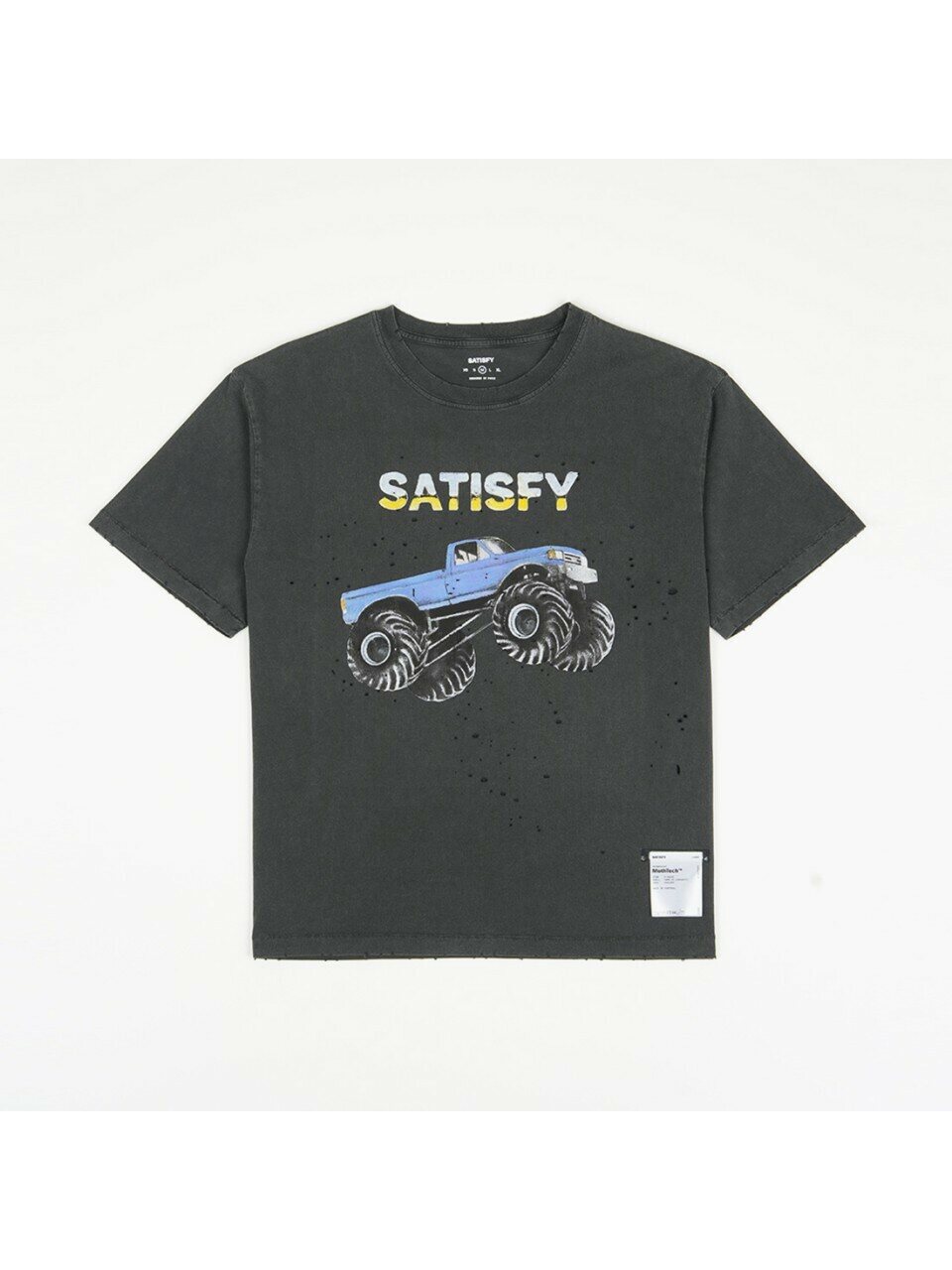 Футболка SATISFY Monster Truck MothTech Aged Black 11006-00A21