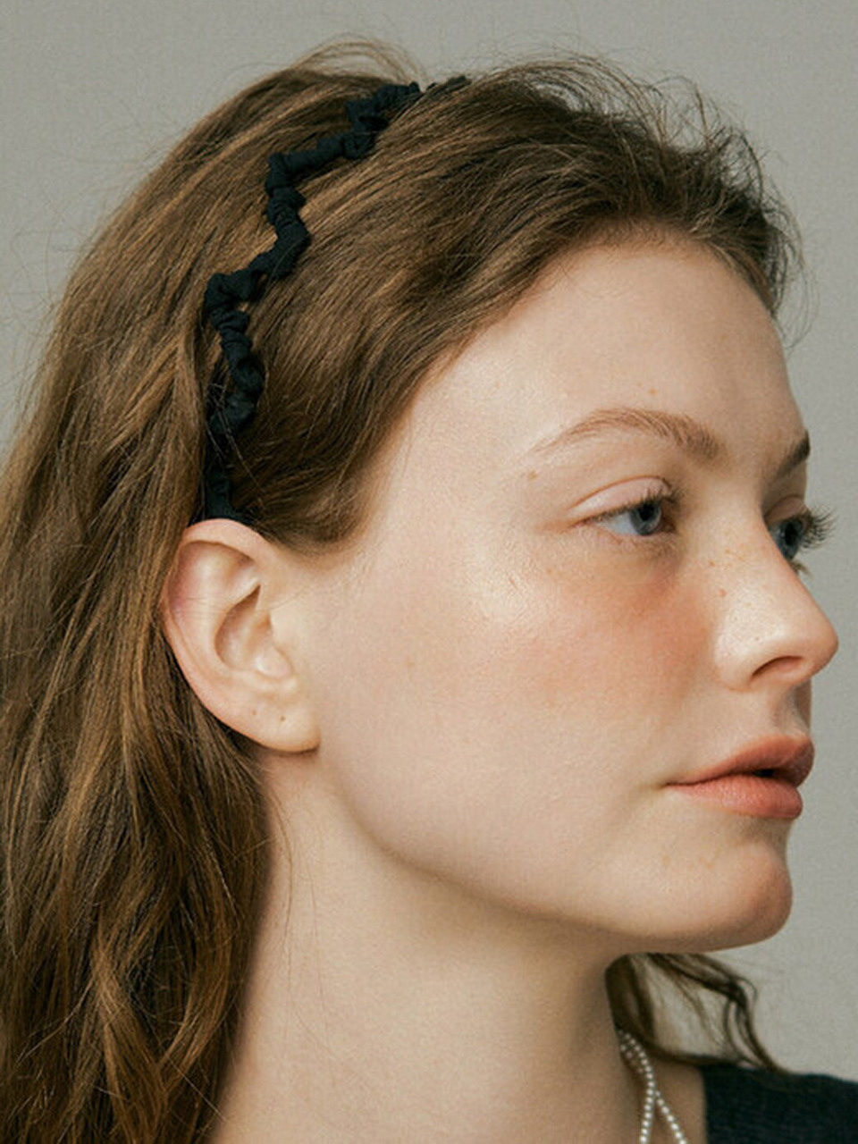 French black Hairband