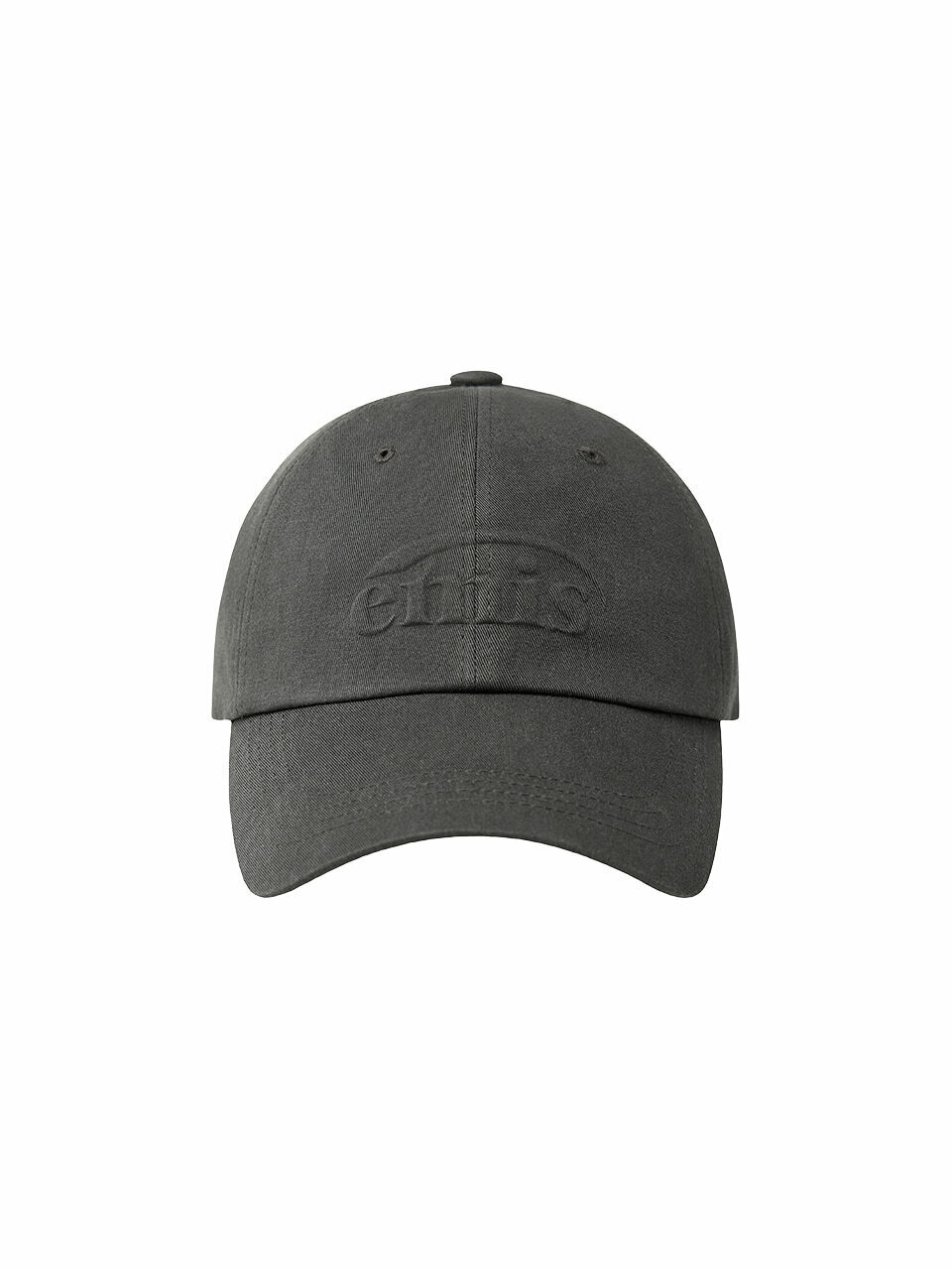 EMBOSSING LOGO Мяч Кепка-CHARCOAL