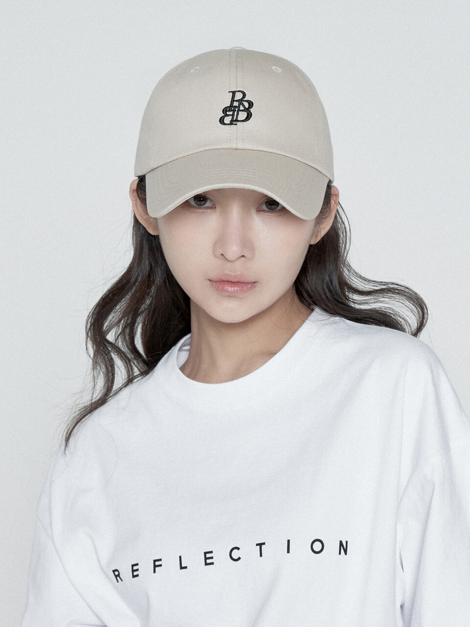 RBB Signature Small логотип Ball Cap - бежевый