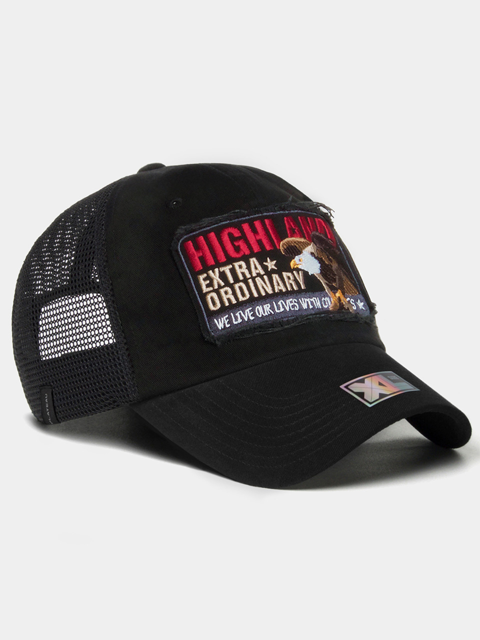 большой сетка кепка XL HIGH EA MESH CAP BLACK