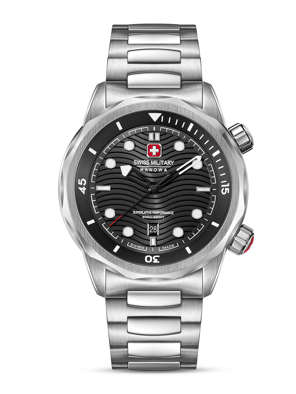 Мужские дайверские часы Swiss Military Hanowa SMWGH0006404