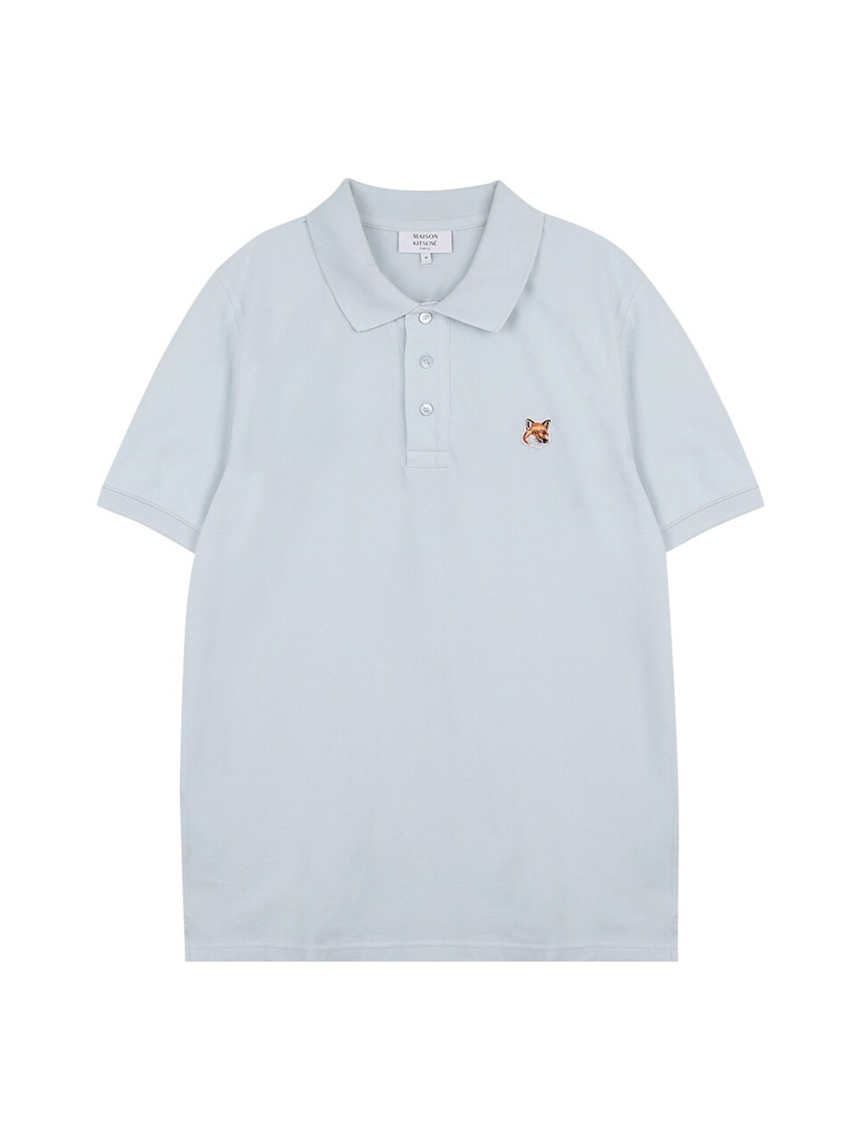 Поло Maison Kitsune с патчем Fox Head LM00208-KJ7002-0072
