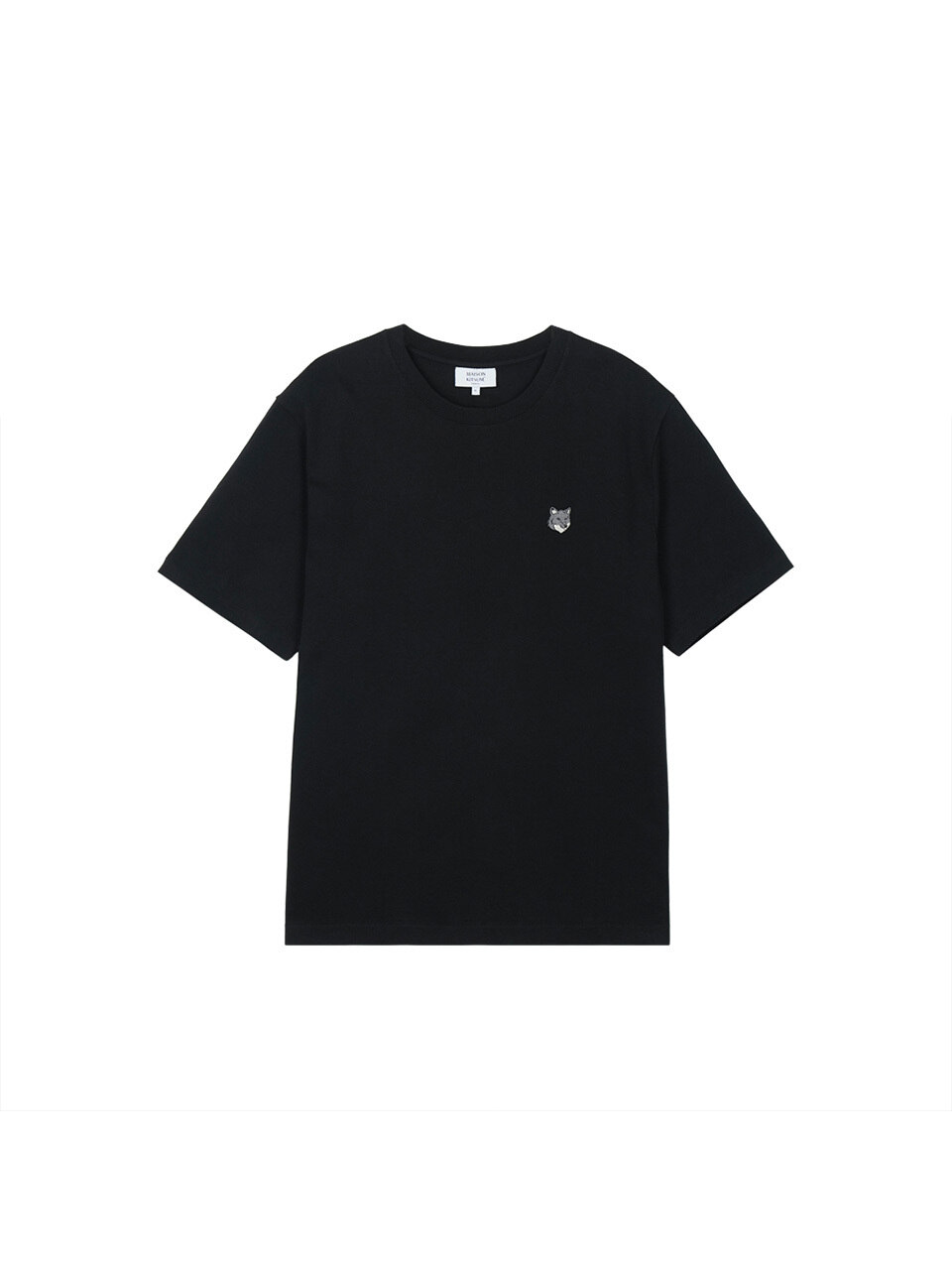 Мужская футболка MAISON KITSUNÉ Fox Head Comfort Black PM00108KJ7025-P199