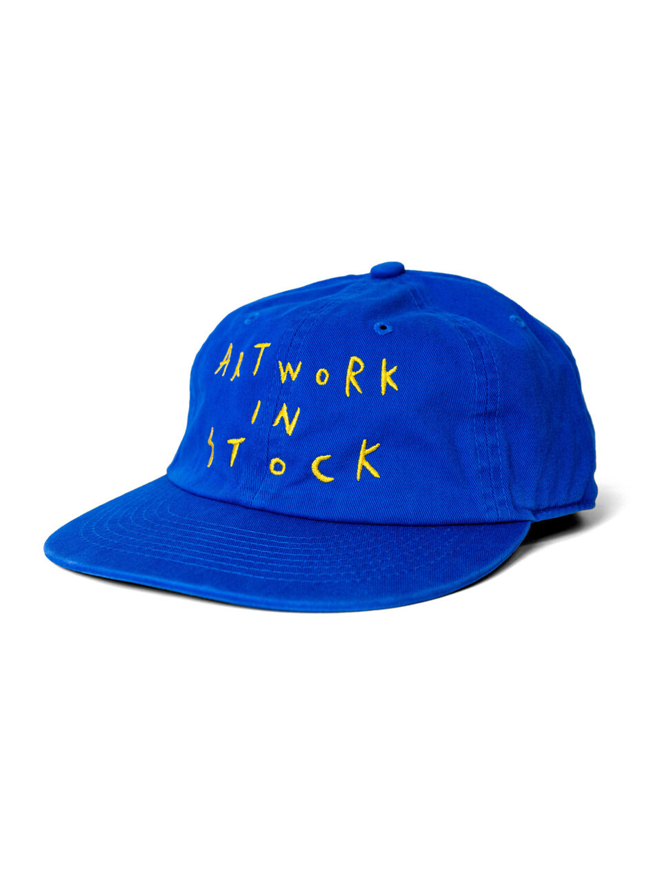 BLUE IN STOCK CAP