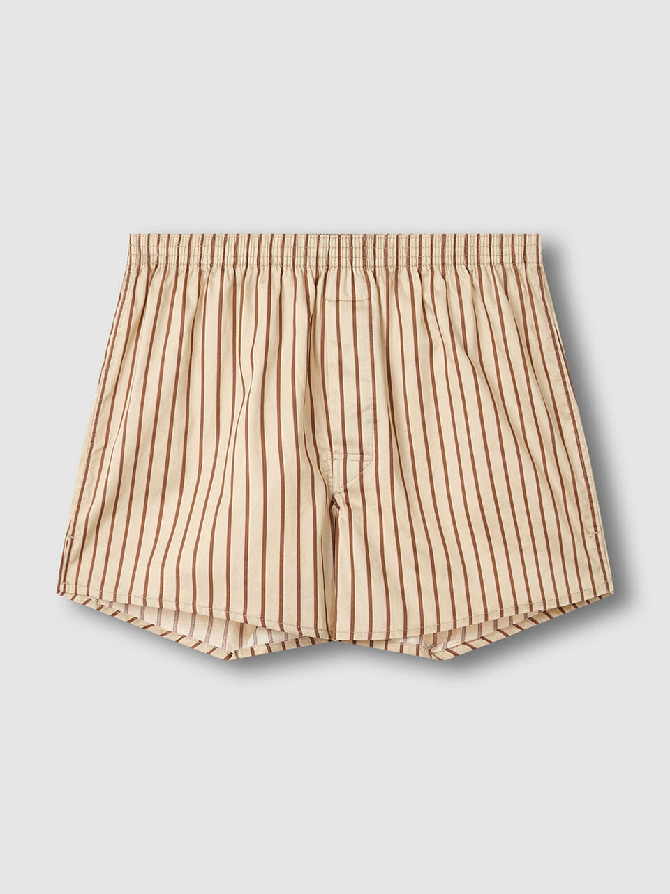 [JAJU] Мужские трусы-боксеры из хлопка 80s_Light Beige