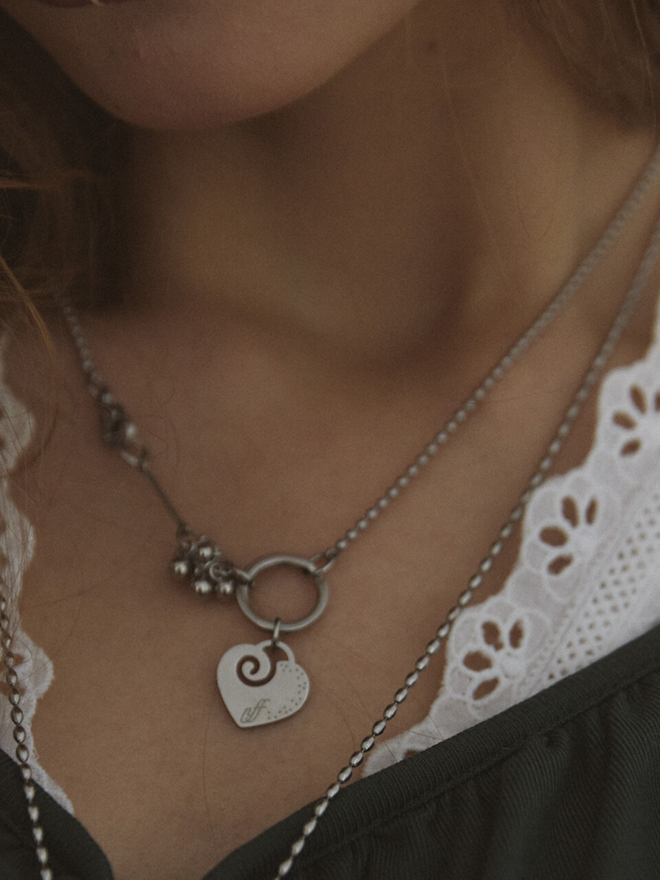 signal necklace-silver