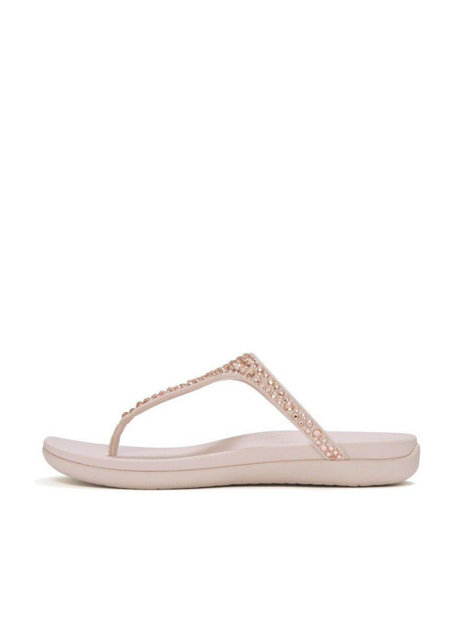 FitFlop женские сандалии Soleij Mixed Crystal Toe-Post Nude Rose FT64K2T377