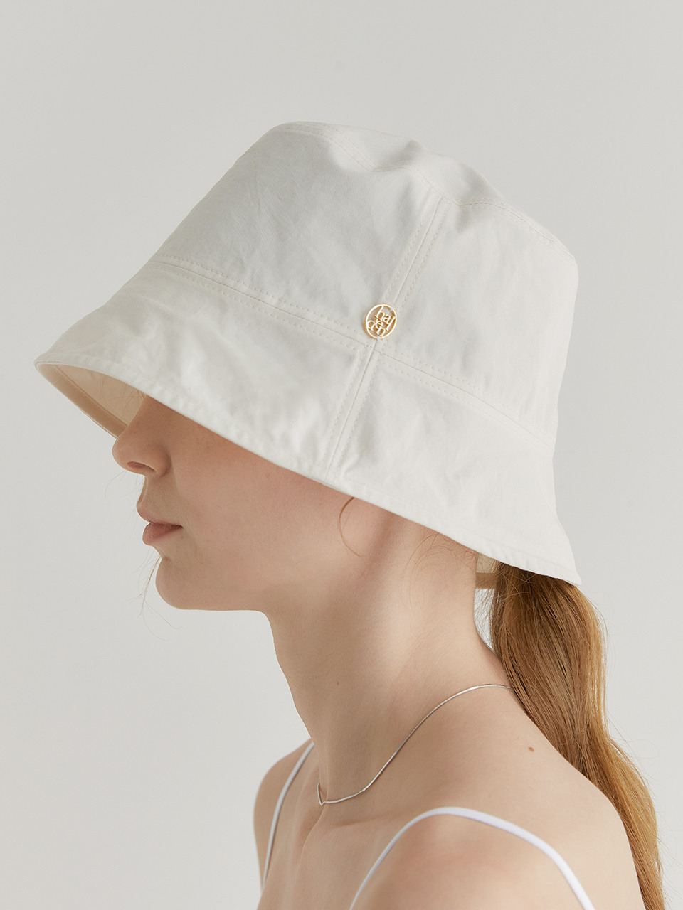 Легкая хлопковая панама (C005_ivory)